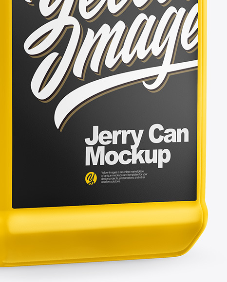 Download Jerry Can Mockup in Jerrycan Mockups on Yellow Images ...