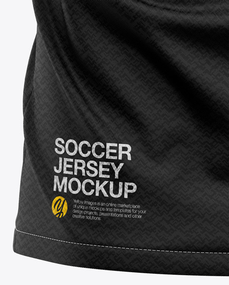 Download Men's Soccer Raglan Jersey Mockup - Back View - Football ...