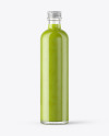 Green Smoothie Bottle Mockup