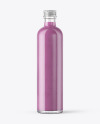 Blueberry Smoothie Bottle Mockup