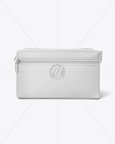 Cosmetic Bag Mockup In Apparel Mockups On Yellow Images Object Mockups