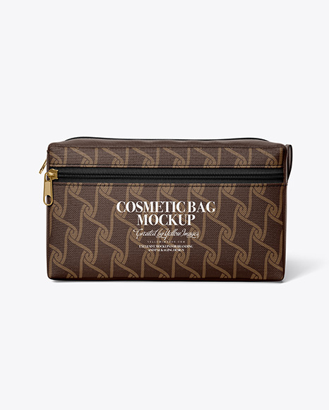 Download Cosmetic Bag Mockup In Apparel Mockups On Yellow Images Object Mockups