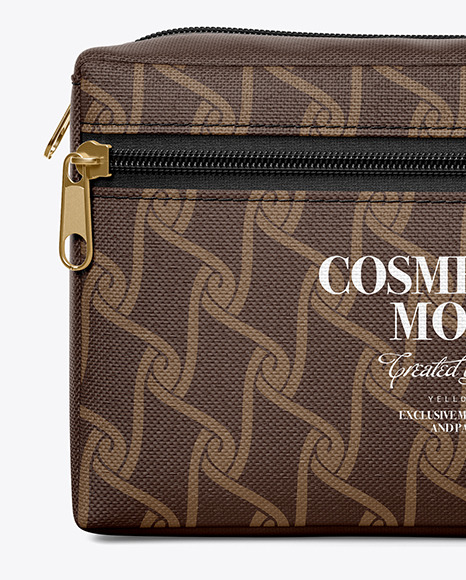 Download Cosmetic Bag Mockup Free Yellowimages