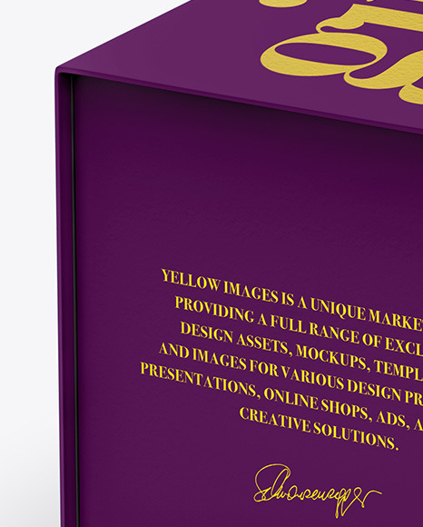 Download Matte Box Mockup In Box Mockups On Yellow Images Object Mockups PSD Mockup Templates