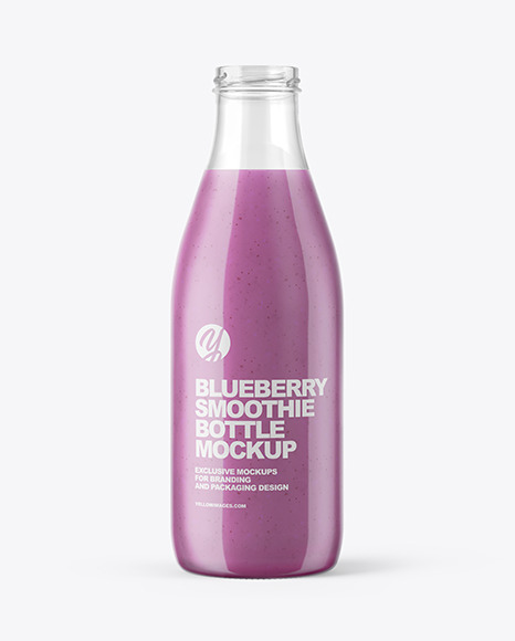 Download Blueberry Smoothie Bottle Mockup In Bottle Mockups On Yellow Images Object Mockups PSD Mockup Templates