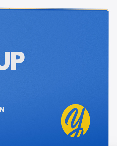 Paper Box Mockup PSD #1