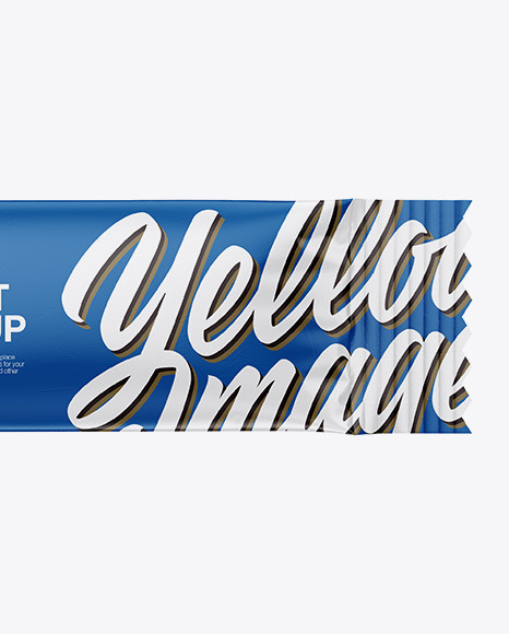 Matte Stick Sachet Mockup