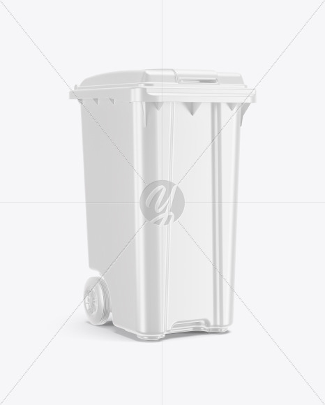 Download Plastic Rubbish Bin Mockup In Object Mockups On Yellow Images Object Mockups Yellowimages Mockups