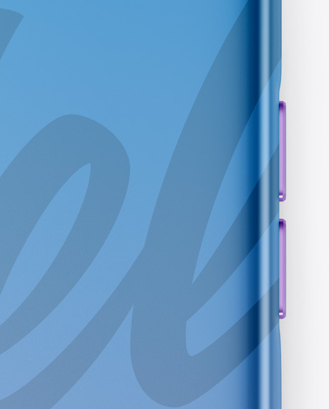 iPhone Metallic Case Mockup