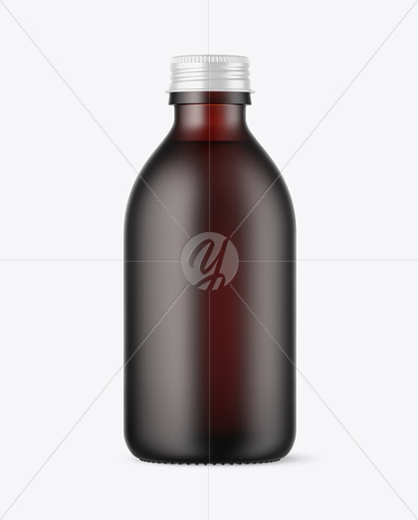 Download Frosted Dark Amber Glass Bottle Mockup In Bottle Mockups On Yellow Images Object Mockups Yellowimages Mockups