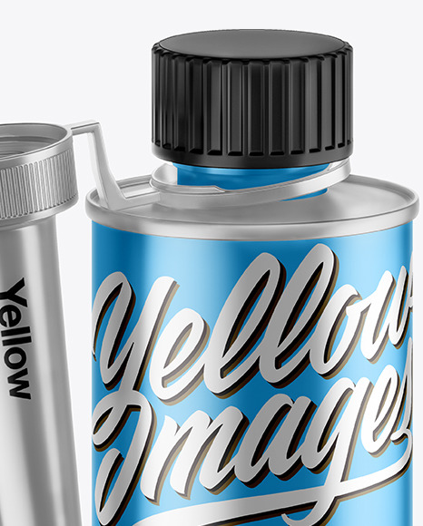 Download Metallic Bottle W Spout Cap Mockup In Bottle Mockups On Yellow Images Object Mockups Yellowimages Mockups