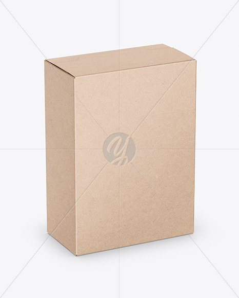 Kraft Box Mockup