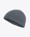 Fleece Hat Mockup - Side View