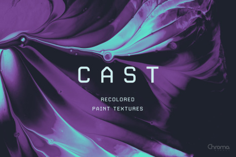 Cast: Recolored Paint Textures