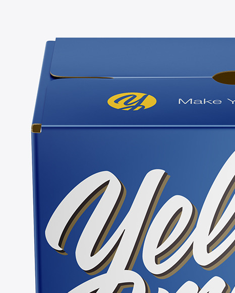 Paper Box Mockup PSD #2