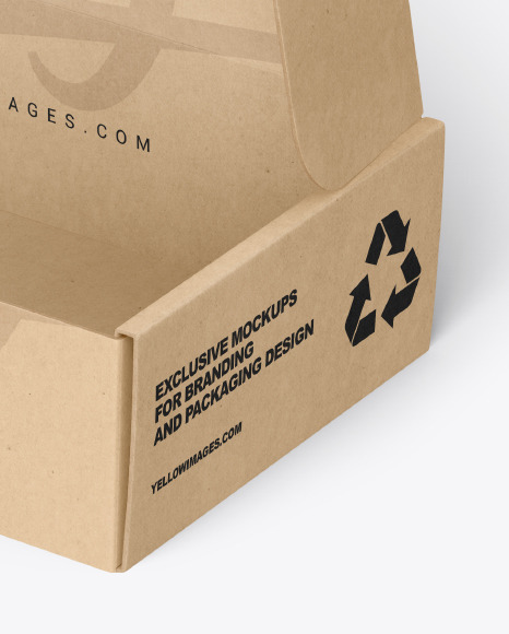 Download Mailing Box Packaging Mockup Yellowimages