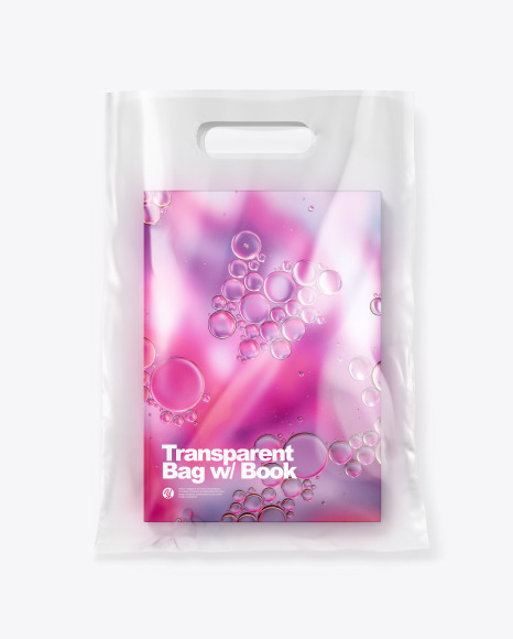 Download Transparent Bag W Book Mockup In Stationery Mockups On Yellow Images Object Mockups