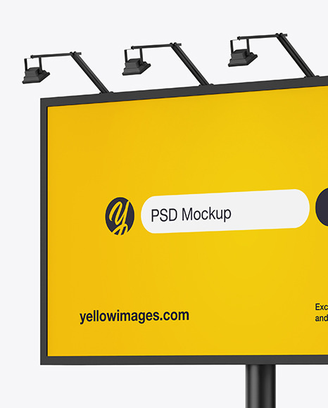 6x3 Billboard Mockup