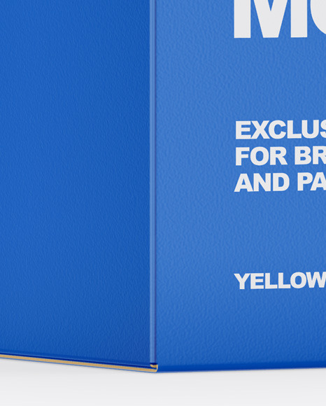 Paper Box Mockup PSD #1