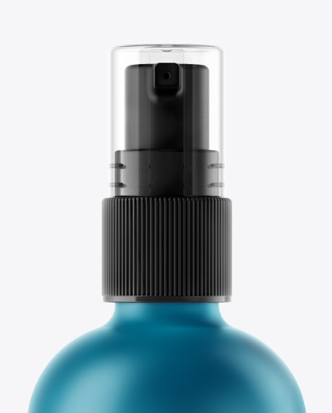 Matte Spray Bottle Mockup PSD #2