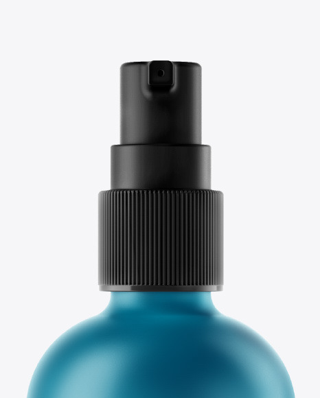 Matte Spray Bottle Mockup PSD #6