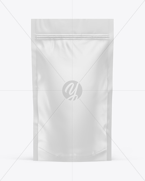 Download Matte Stand Up Pouch Mockup In Pouch Mockups On Yellow Images Object Mockups