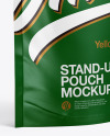 Paper Stand-Up Pouch Mockup