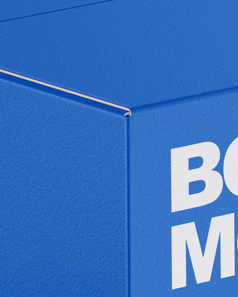 Paper Box Mockup In Box Mockups On Yellow Images Object Mockups