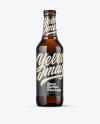 Download 330ml Amber Beer Bottle Mockup In Bottle Mockups On Yellow Images Object Mockups PSD Mockup Templates