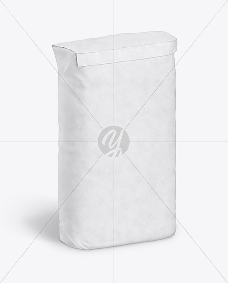 Download Kraft Paper Cement Bag Mockup in Bag & Sack Mockups on Yellow Images Object Mockups