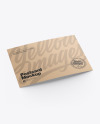Kraft A5 Postcard Mockup