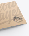 Kraft A5 Postcard Mockup
