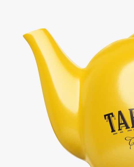 Download Ceramic Teapot Mockup in Object Mockups on Yellow Images Object Mockups