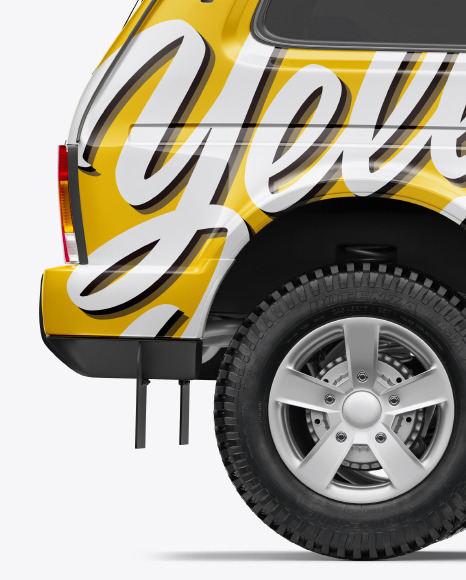 Download Off Road Suv Mockup Side View In Vehicle Mockups On Yellow Images Object Mockups Yellowimages Mockups