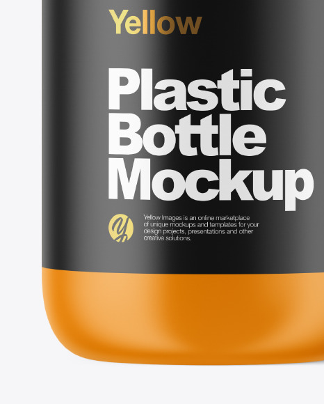 Matte Spray Bottle Mockup PSD #1