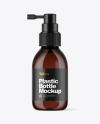 Amber Spray Bottle Mockup
