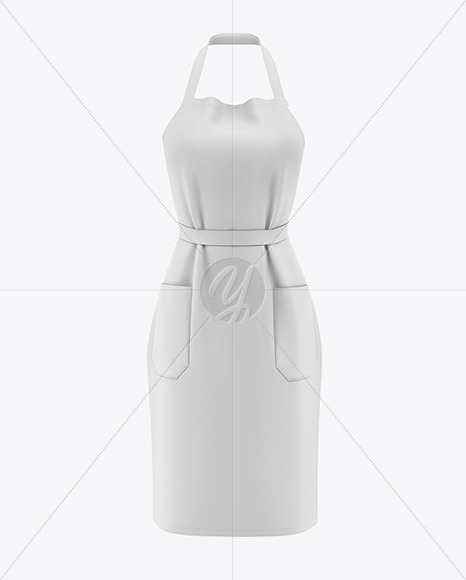 Download Women's Apron Mockup in Apparel Mockups on Yellow Images ...