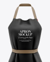 Download Women S Apron Mockup In Apparel Mockups On Yellow Images Object Mockups