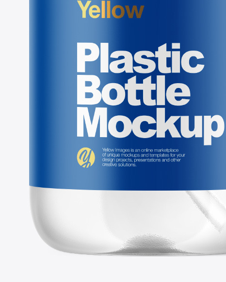Clear Spray Bottle Mockup PSD #1