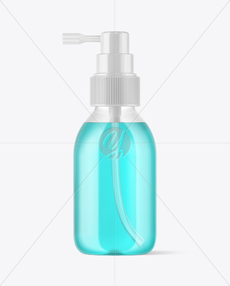 Download Metallized Spray Bottle Psd Mockup Yellowimages