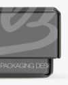 Glossy Paper Box Mockup