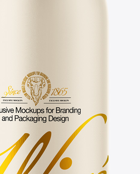 Ceramic Wine Bottle Mockup PSD #1
