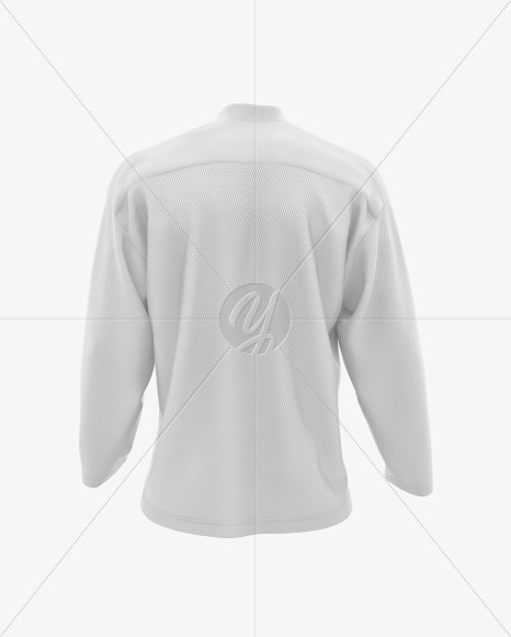 Download Men's Hockey Jersey in Apparel Mockups on Yellow Images ...