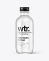 Glass Water Bottle Mockup