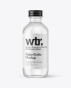 Glass Water Bottle Mockup
