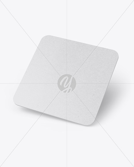 Download Paper Beverage Coasters Mockup In Stationery Mockups On Yellow Images Object Mockups PSD Mockup Templates