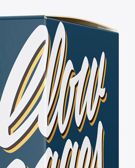 Paper Box Mockup PSD #2