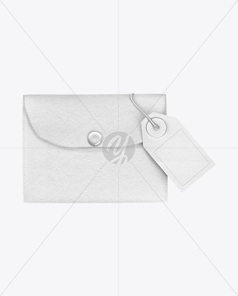 Kraft Purse w  Label Mockup PSD #1