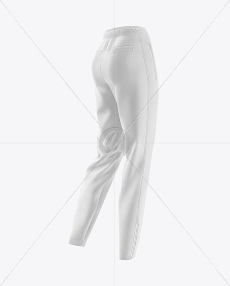 Download Women S Pants Mockup Back Half Side View In Apparel Mockups On Yellow Images Object Mockups