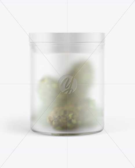 Download Amber Glass Jar W Weed Buds Mockup In Jar Mockups On Yellow Images Object Mockups PSD Mockup Templates